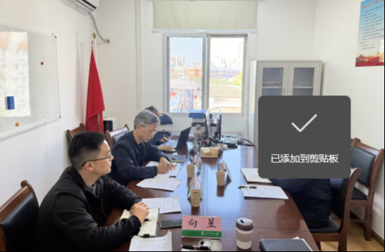 校党委副书记、纪委书记滕文浩调研指导巡察办工作